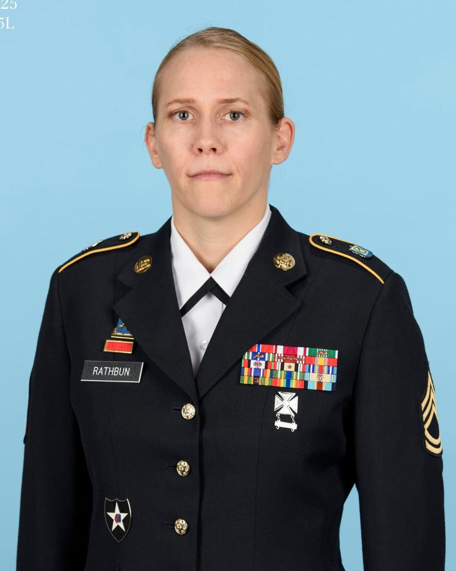 Kelly Rathbun in uniform